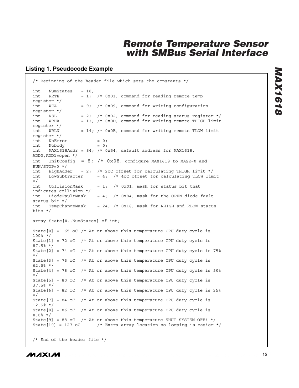 Rainbow Electronics MAX1618 User Manual | Page 15 / 18