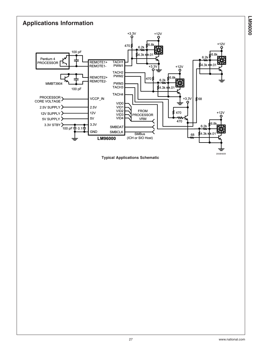 Applications information | Rainbow Electronics LM96000 User Manual | Page 27 / 28