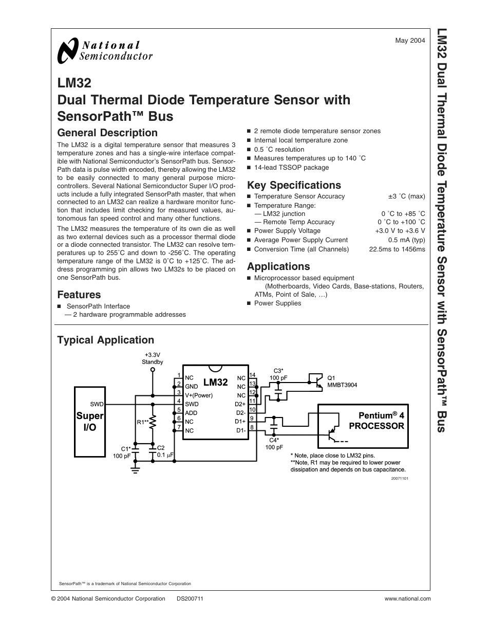 Rainbow Electronics LM32 User Manual | 24 pages