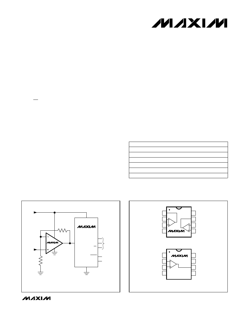 Rainbow Electronics MAX495 User Manual | 16 pages