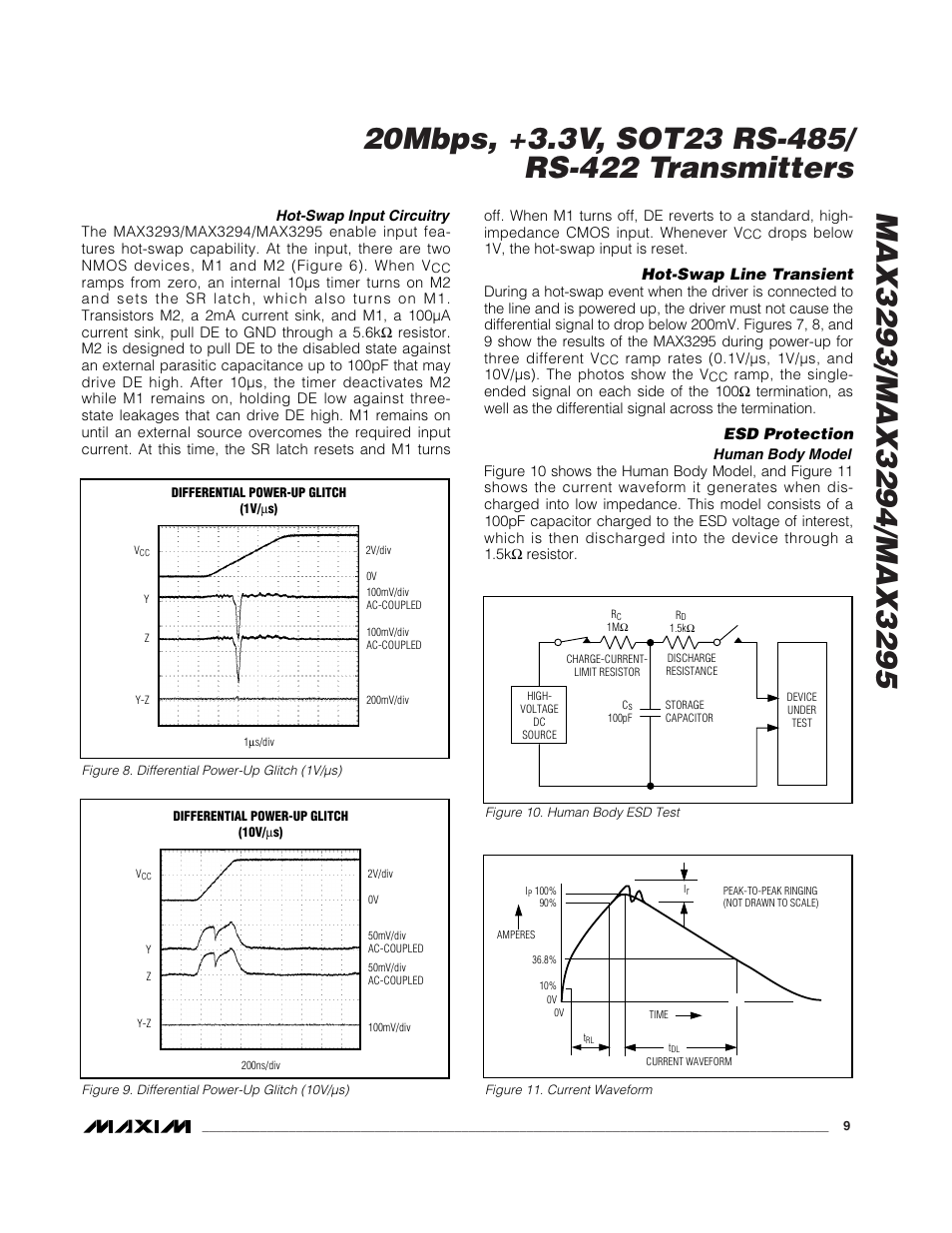 Rainbow Electronics MAX3295 User Manual | Page 9 / 11