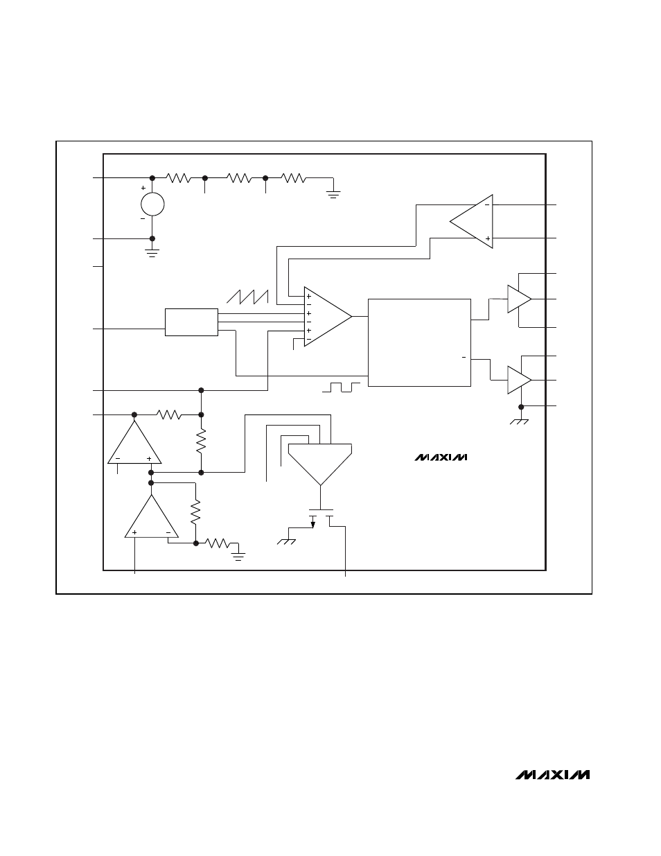 Pwm controller block and integrator | Rainbow Electronics MAX1625 User Manual | Page 14 / 24