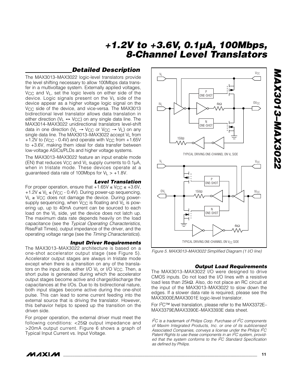 Detailed description | Rainbow Electronics MAX3022 User Manual | Page 11 / 22