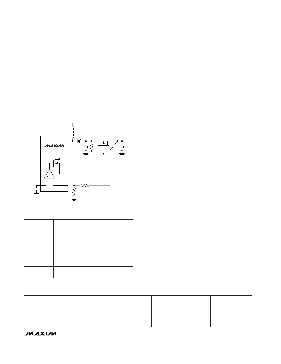 Design procedure, Table 5. component selection guide, Table 4. component suppliers | Rainbow Electronics MAX1701 User Manual | Page 13 / 16