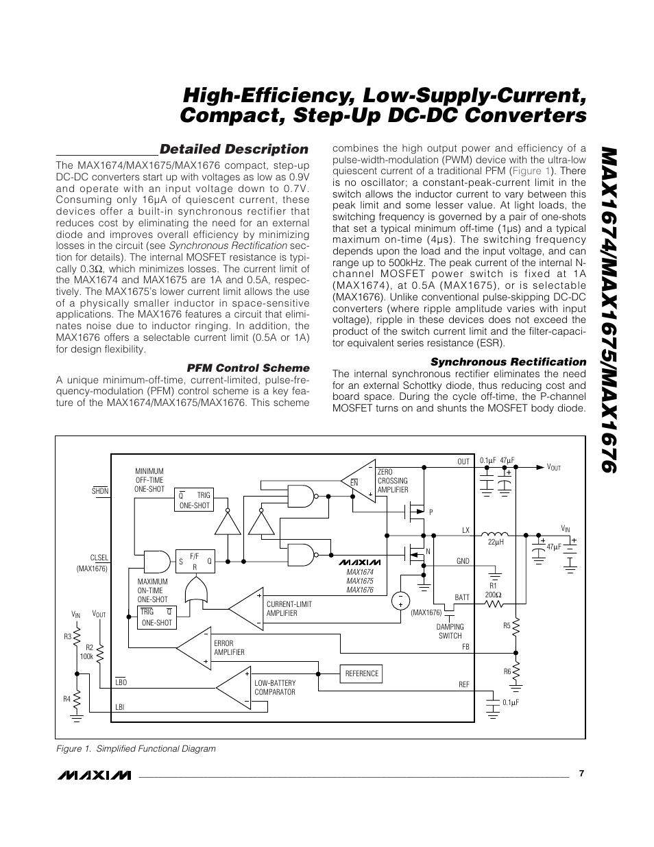 Detailed description | Rainbow Electronics MAX1676 User Manual | Page 7 / 12