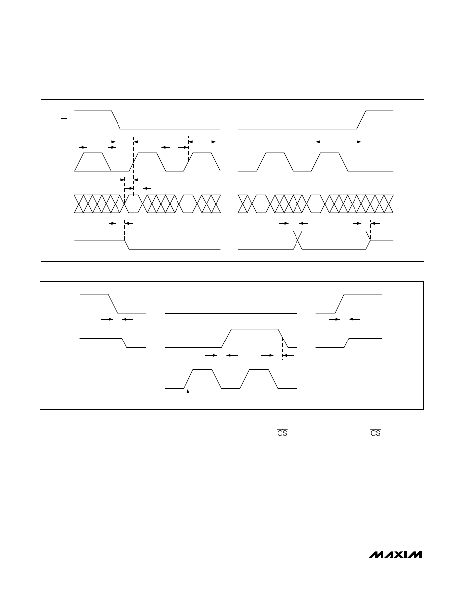 External clock, Internal clock | Rainbow Electronics MAX149 User Manual | Page 12 / 24