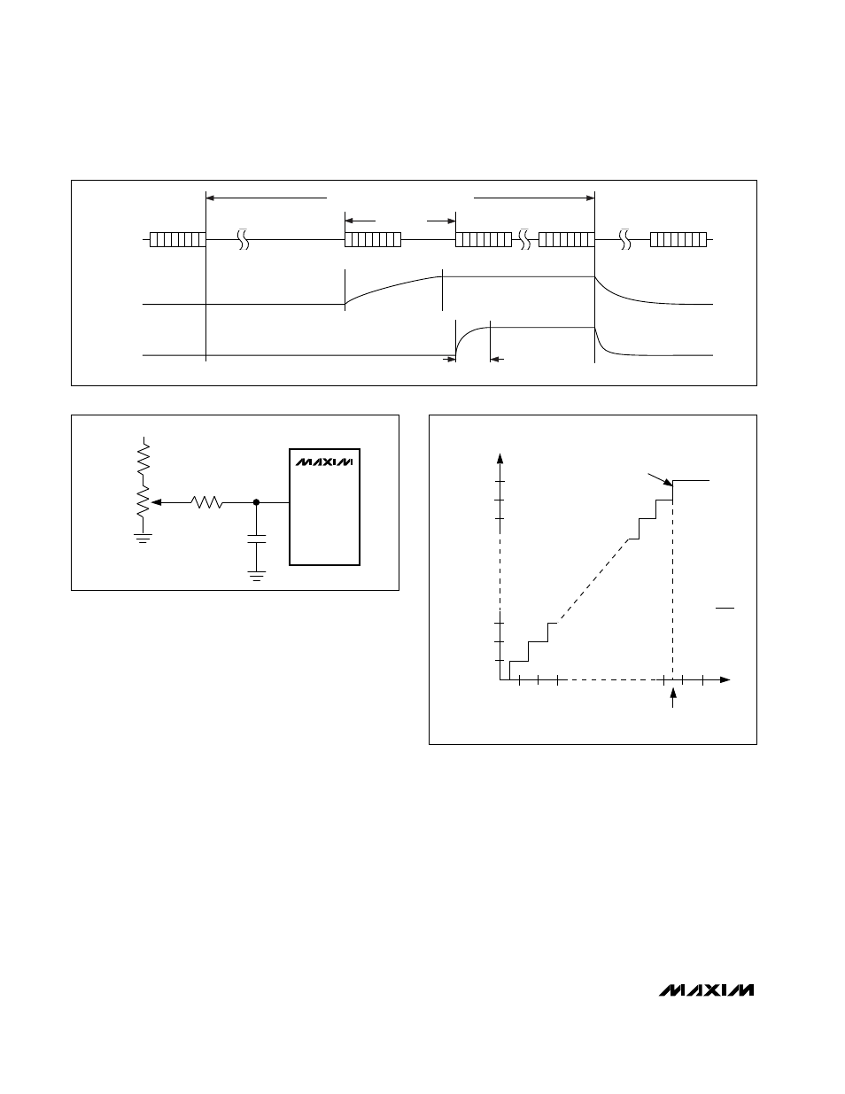 Internal and external references, Lowest power at higher throughputs, Internal reference (max149) | External reference | Rainbow Electronics MAX149 User Manual | Page 18 / 24