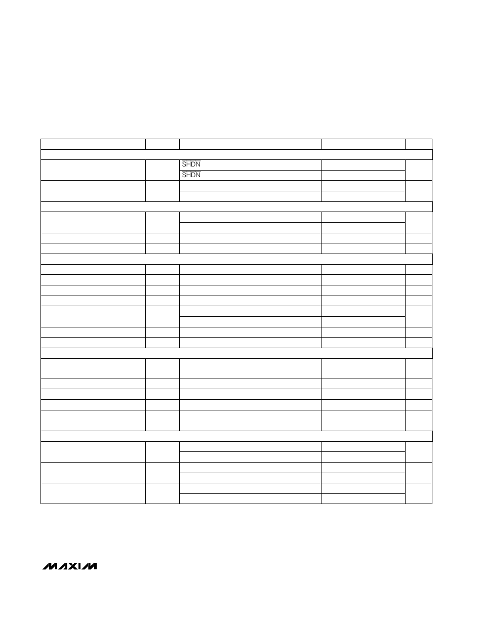 Electrical characteristics (continued) | Rainbow Electronics MAX149 User Manual | Page 3 / 24