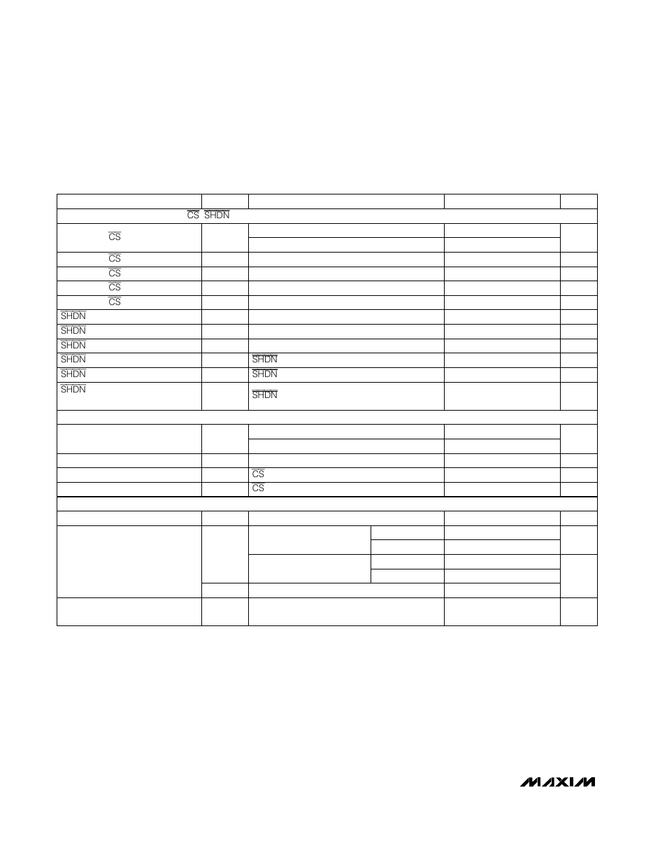 Electrical characteristics (continued) | Rainbow Electronics MAX149 User Manual | Page 4 / 24