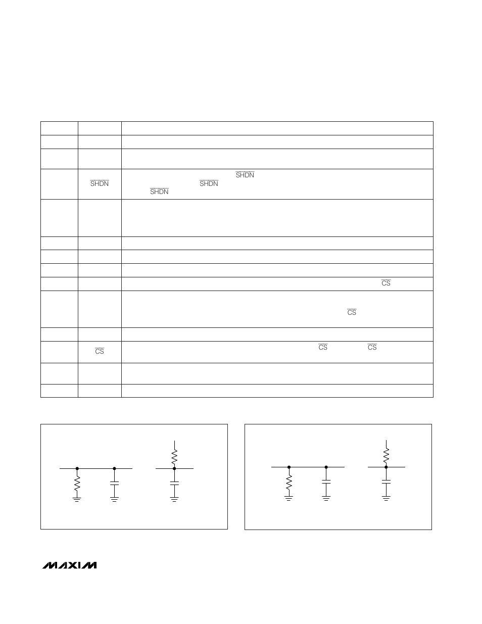 Pin description | Rainbow Electronics MAX149 User Manual | Page 7 / 24