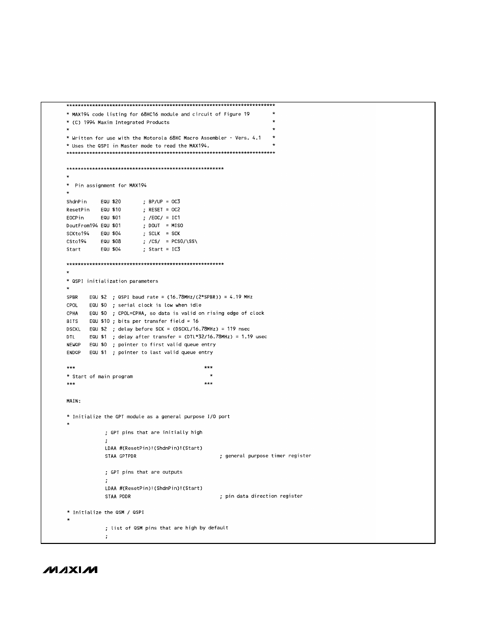 Rainbow Electronics MAX194 User Manual | Page 19 / 24