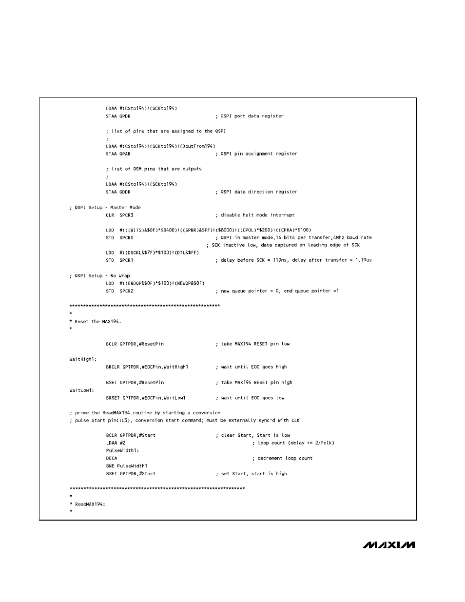 Rainbow Electronics MAX194 User Manual | Page 20 / 24