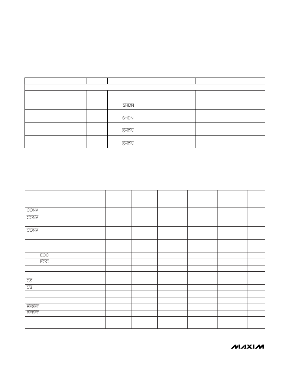 Electrical characteristics (continued), Timing characteristics | Rainbow Electronics MAX194 User Manual | Page 4 / 24