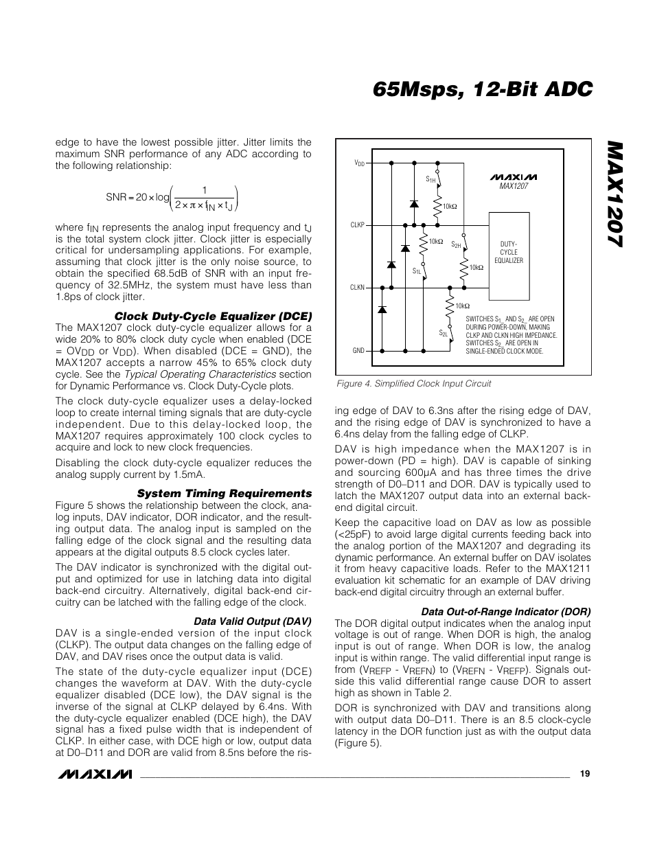 Rainbow Electronics MAX1207 User Manual | Page 19 / 29