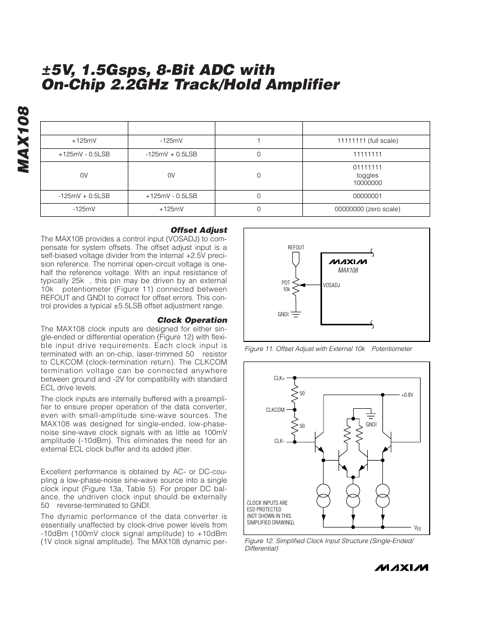 Max108 | Rainbow Electronics MAX108 User Manual | Page 18 / 32