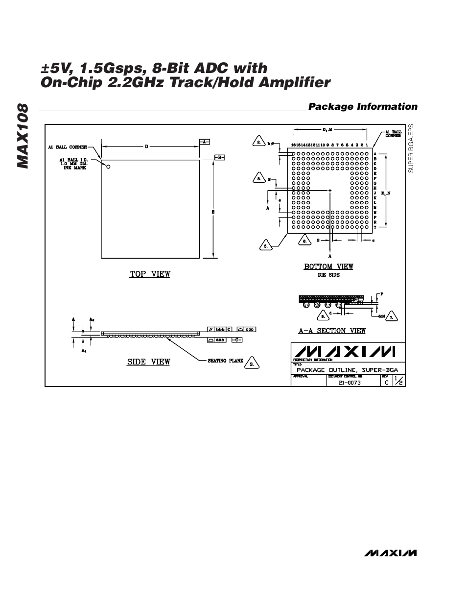 Rainbow Electronics MAX108 User Manual | Page 30 / 32