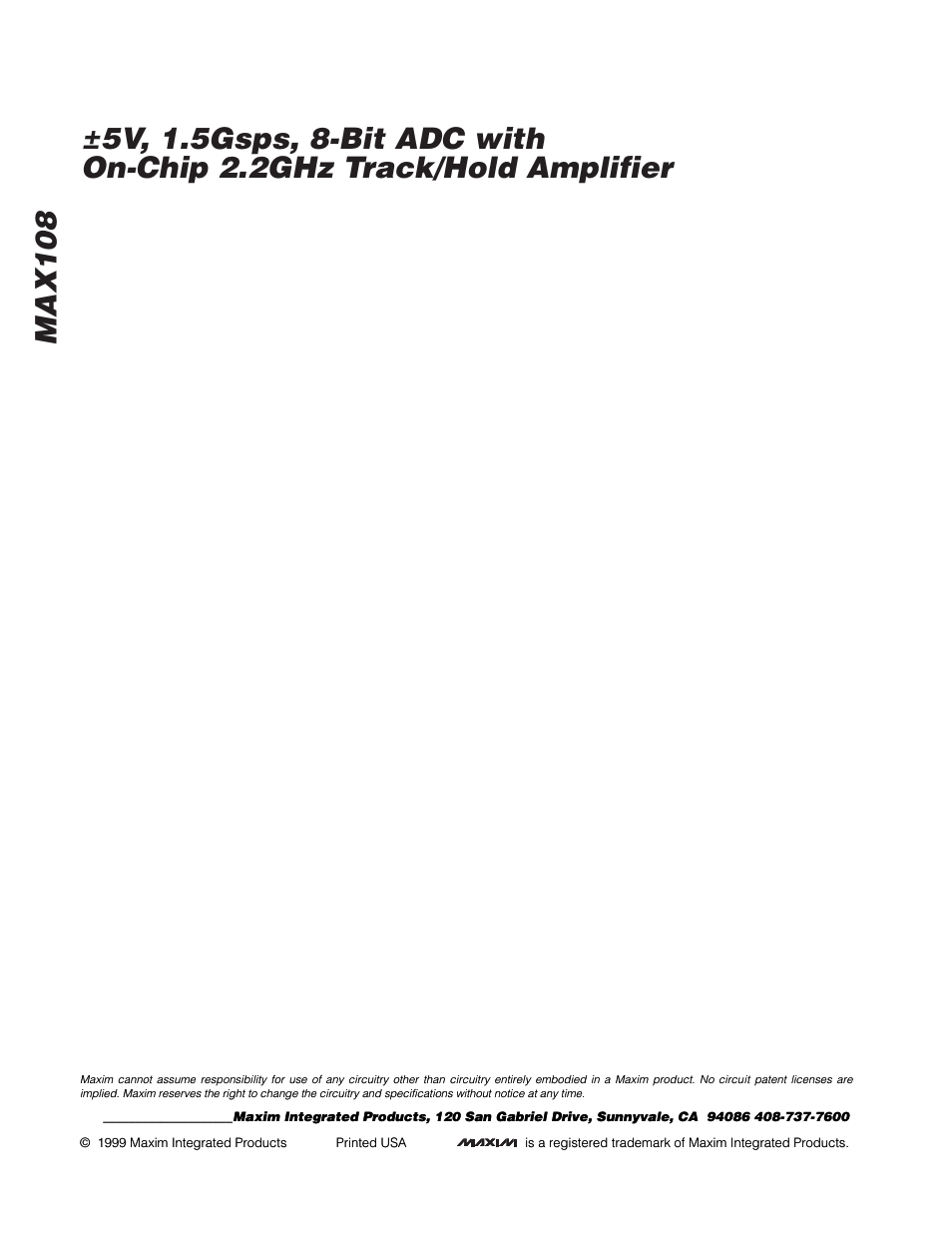 Rainbow Electronics MAX108 User Manual | Page 32 / 32