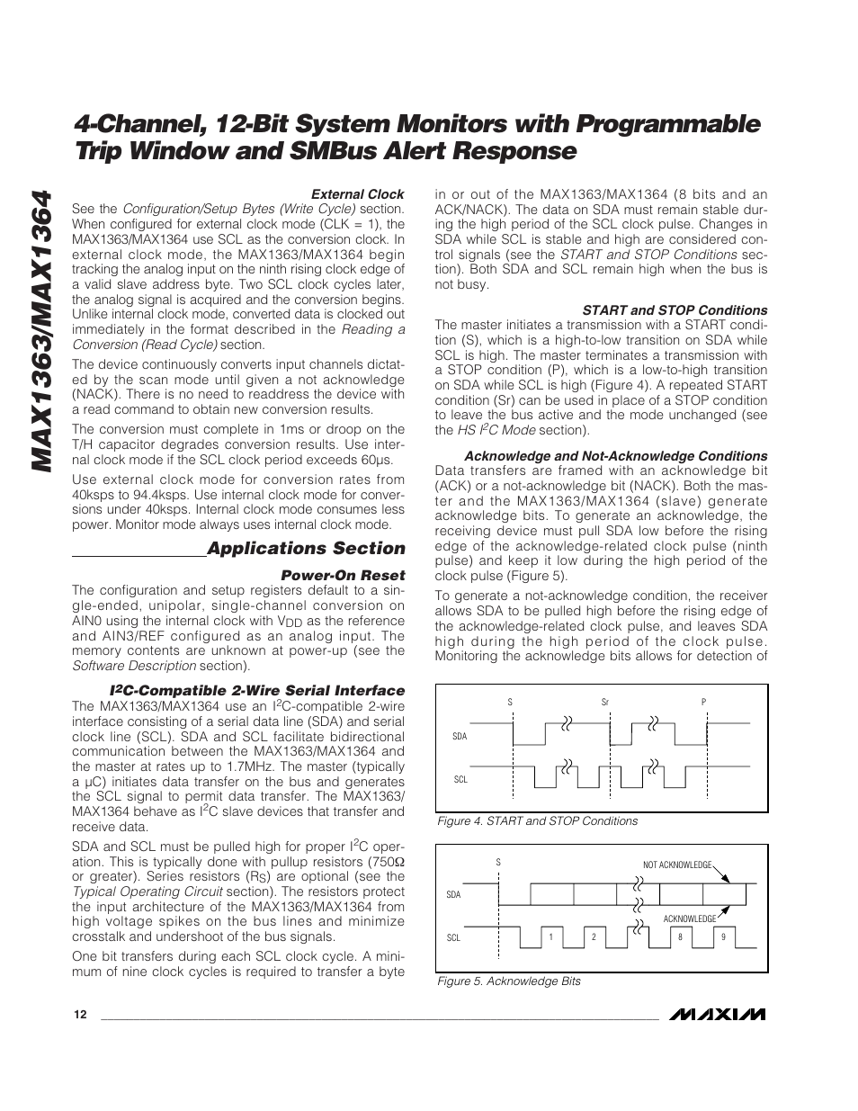 Rainbow Electronics MAX1364 User Manual | Page 12 / 24