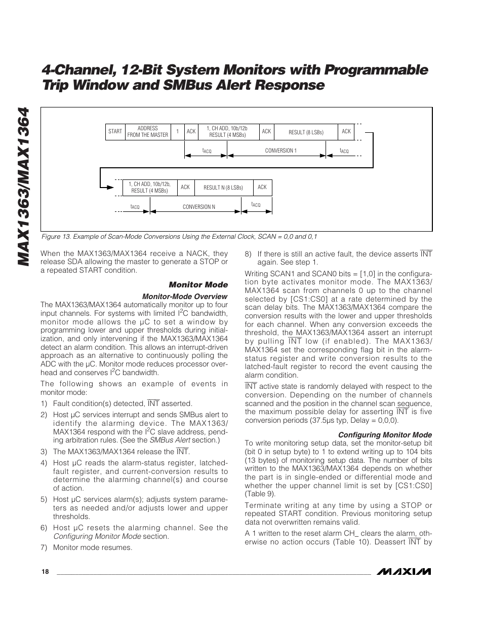 Rainbow Electronics MAX1364 User Manual | Page 18 / 24