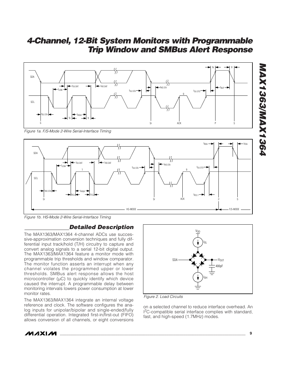 Detailed description | Rainbow Electronics MAX1364 User Manual | Page 9 / 24