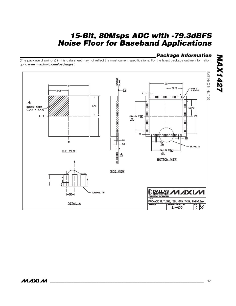 Rainbow Electronics MAX1427 User Manual | Page 17 / 18