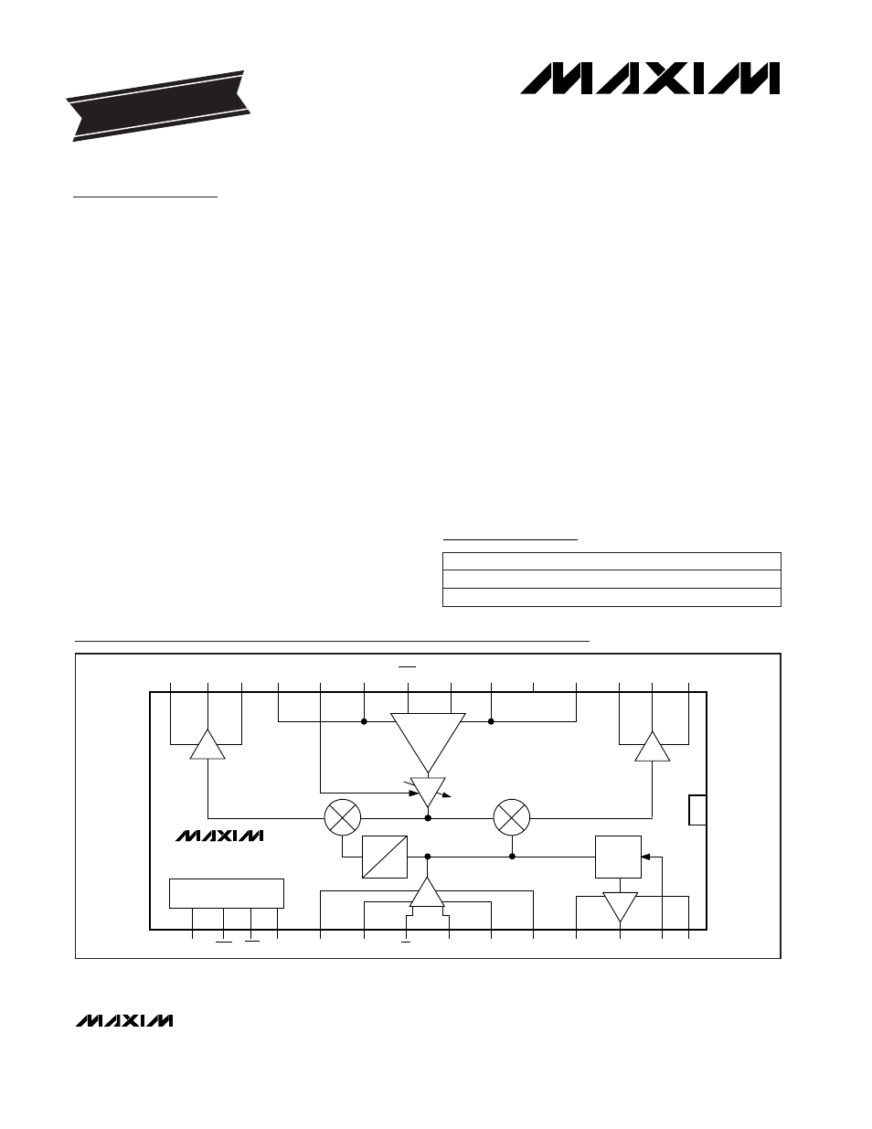 Rainbow Electronics MAX2105 User Manual | 16 pages
