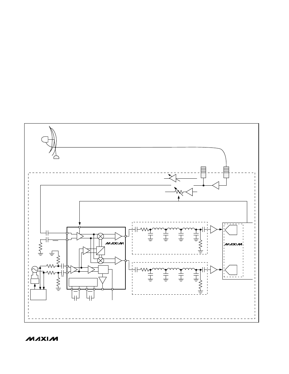 Applications information, Front-end tuner circuitry for dbs tuners | Rainbow Electronics MAX2105 User Manual | Page 11 / 16