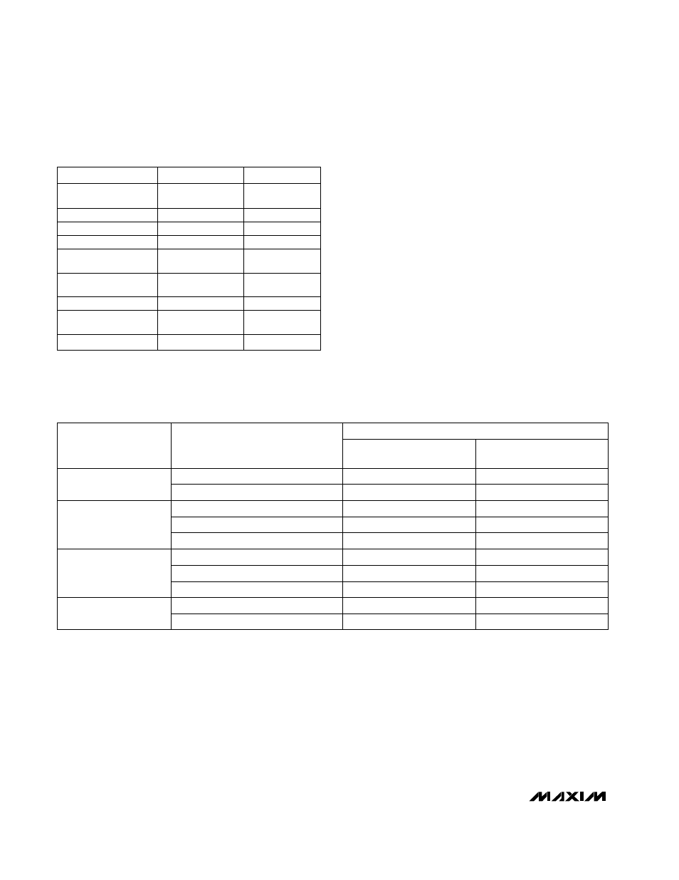 Chip information | Rainbow Electronics MAX1643 User Manual | Page 10 / 12