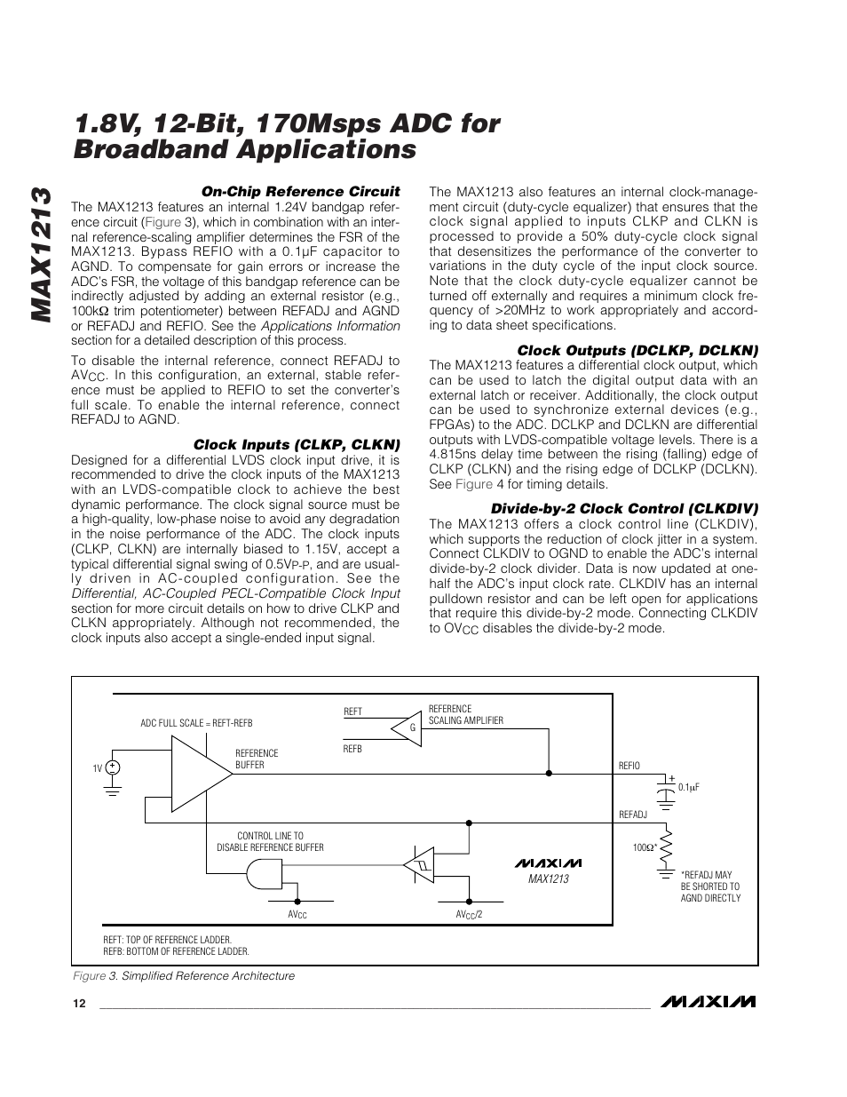 Rainbow Electronics MAX1213 User Manual | Page 12 / 21