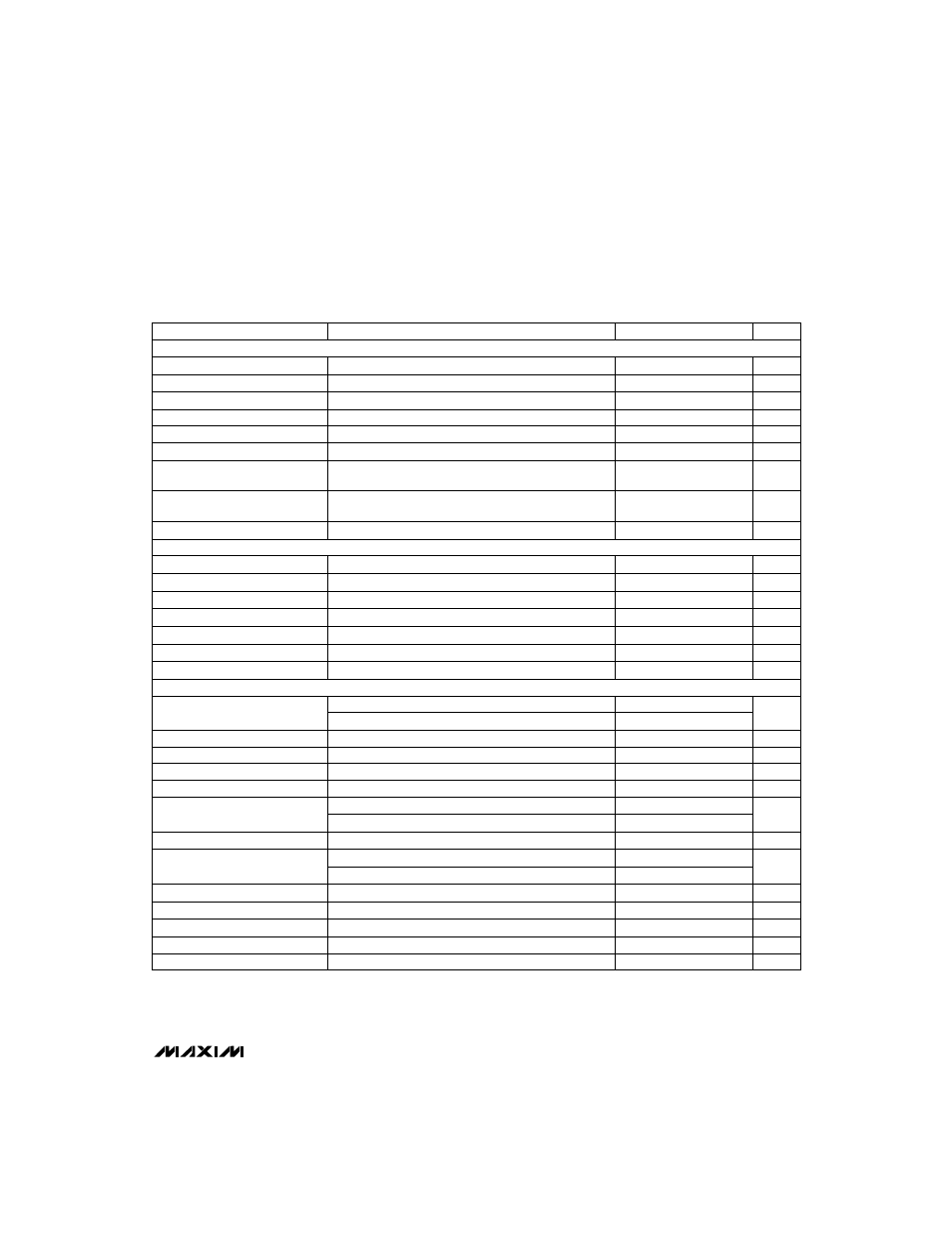 Electrical characteristics (continued) | Rainbow Electronics MAX782 User Manual | Page 3 / 32