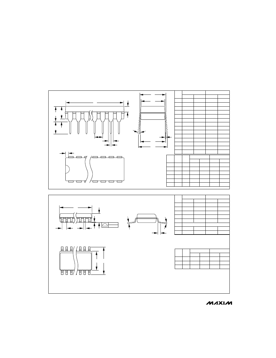 Max749 digitally adjustable lcd bias supply, Package information, Narrow so small-outline package (0.150 in.) | Rainbow Electronics MAX749 User Manual | Page 12 / 12