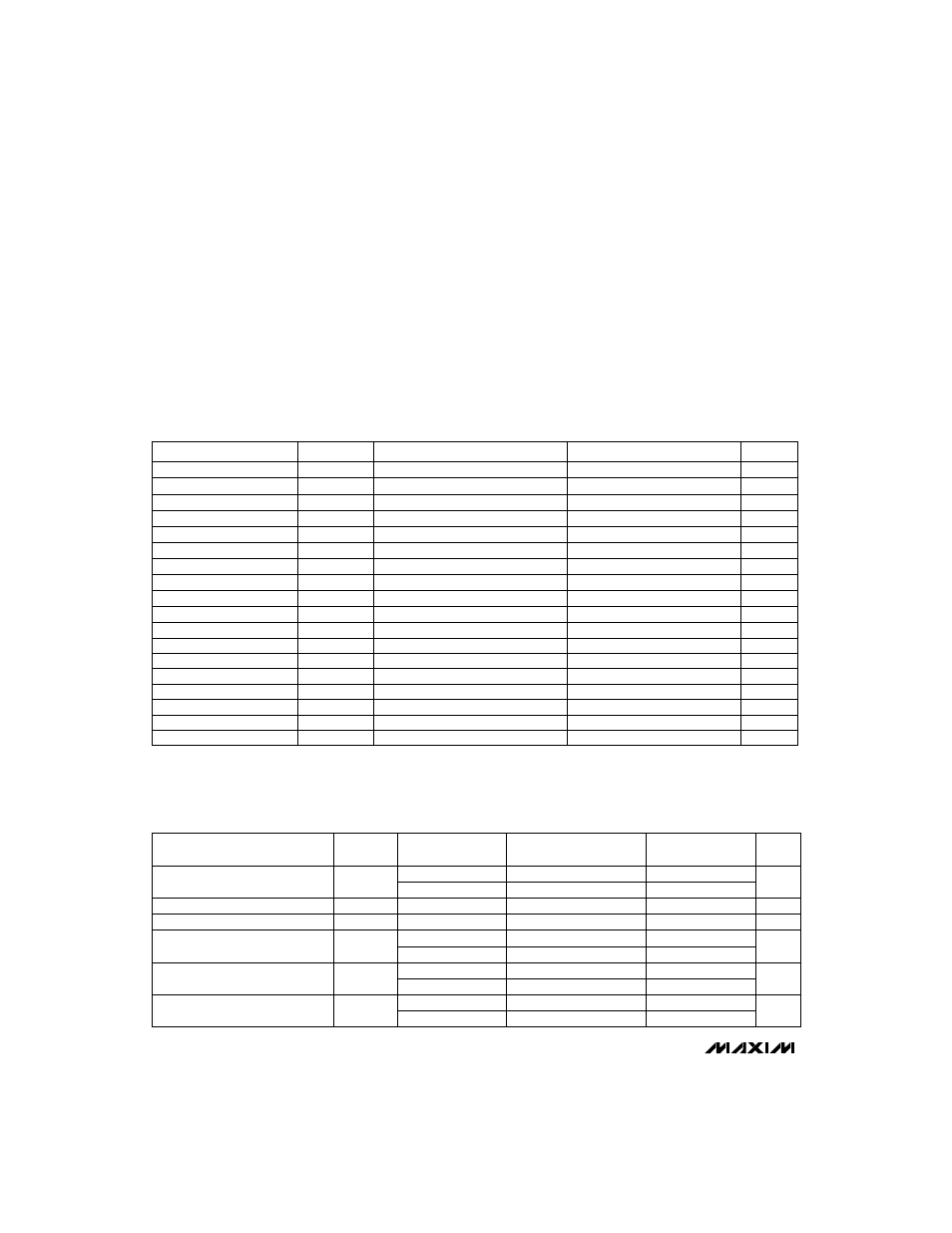 Max749 digitally adjustable lcd bias supply, Absolute maximum ratings, Electrical characteristics | Timing characteristics | Rainbow Electronics MAX749 User Manual | Page 2 / 12
