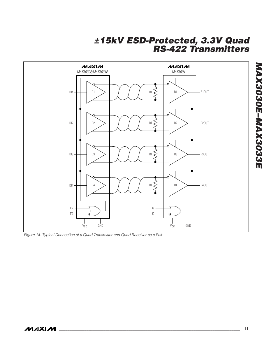 Rainbow Electronics MAX3033E User Manual | Page 11 / 14