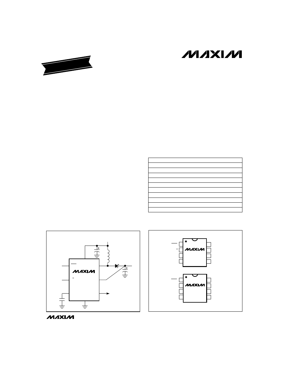 Rainbow Electronics MAX723 User Manual | 8 pages