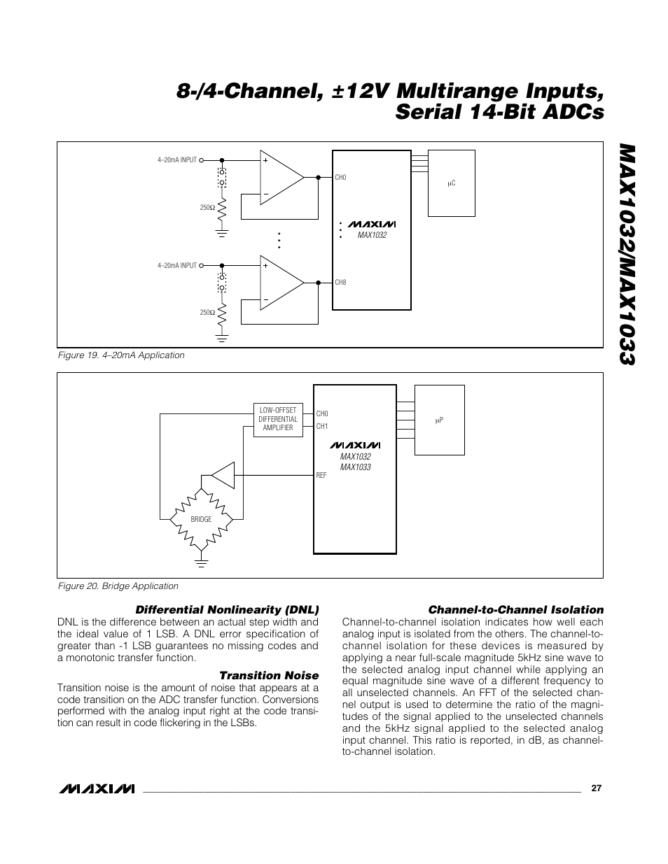 Rainbow Electronics MAX1033 User Manual | Page 27 / 31