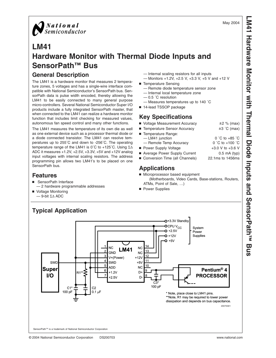 Rainbow Electronics LM41 User Manual | 27 pages