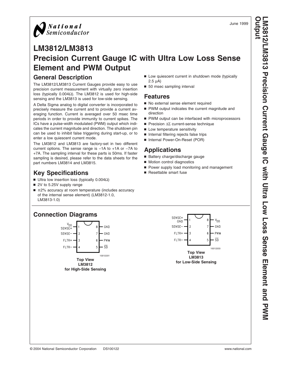 Rainbow Electronics LM3813 User Manual | 14 pages