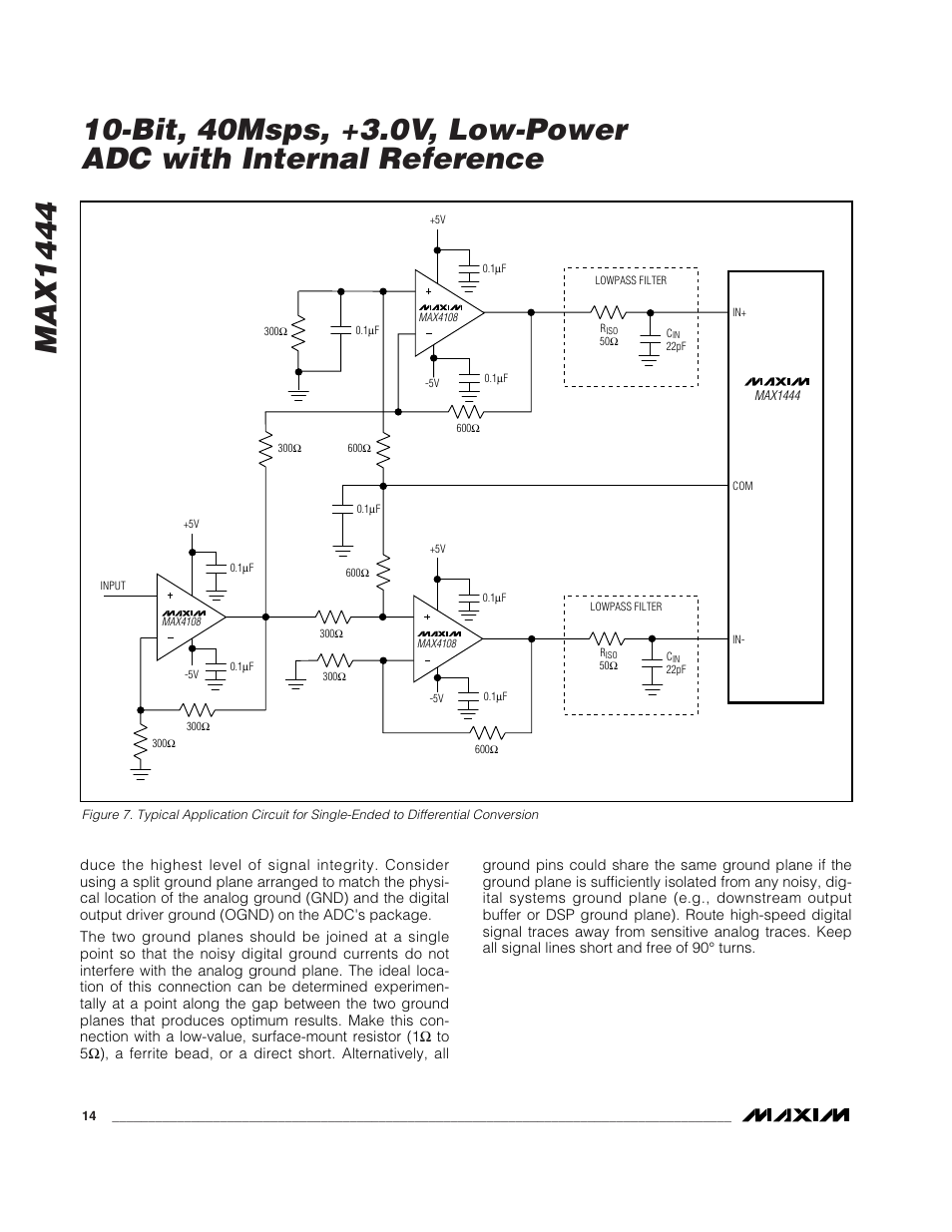 Rainbow Electronics MAX1444 User Manual | Page 14 / 18