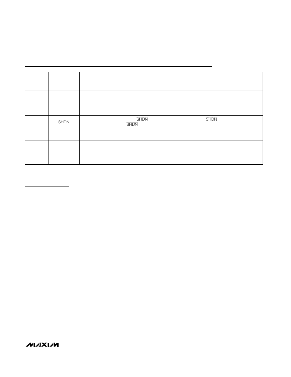 Detailed description, Pin description | Rainbow Electronics MAX1524 User Manual | Page 5 / 14