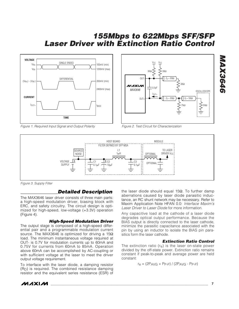 Detailed description | Rainbow Electronics MAX3646 User Manual | Page 7 / 14
