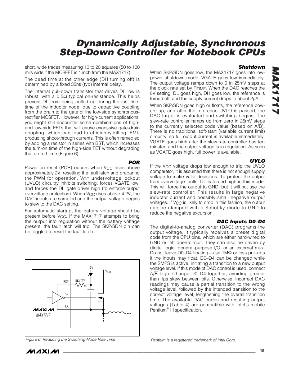 Rainbow Electronics MAX1717 User Manual | Page 19 / 33