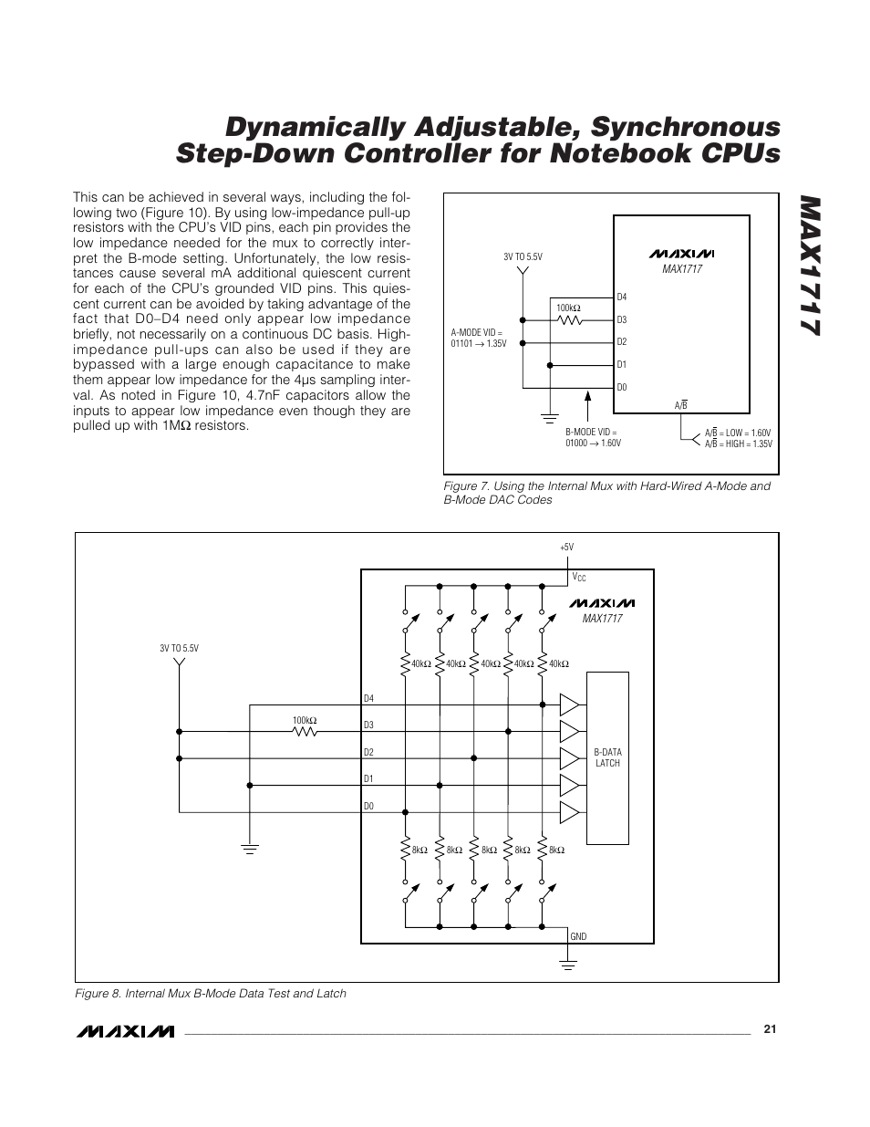 Rainbow Electronics MAX1717 User Manual | Page 21 / 33