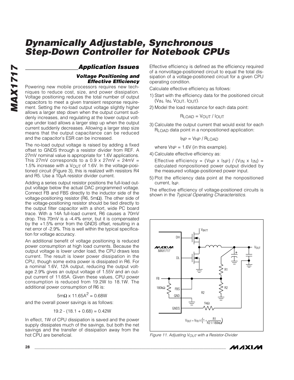 Application issues | Rainbow Electronics MAX1717 User Manual | Page 28 / 33