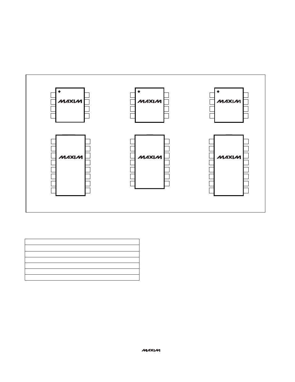 Chip information | Rainbow Electronics MAX970 User Manual | Page 12 / 12