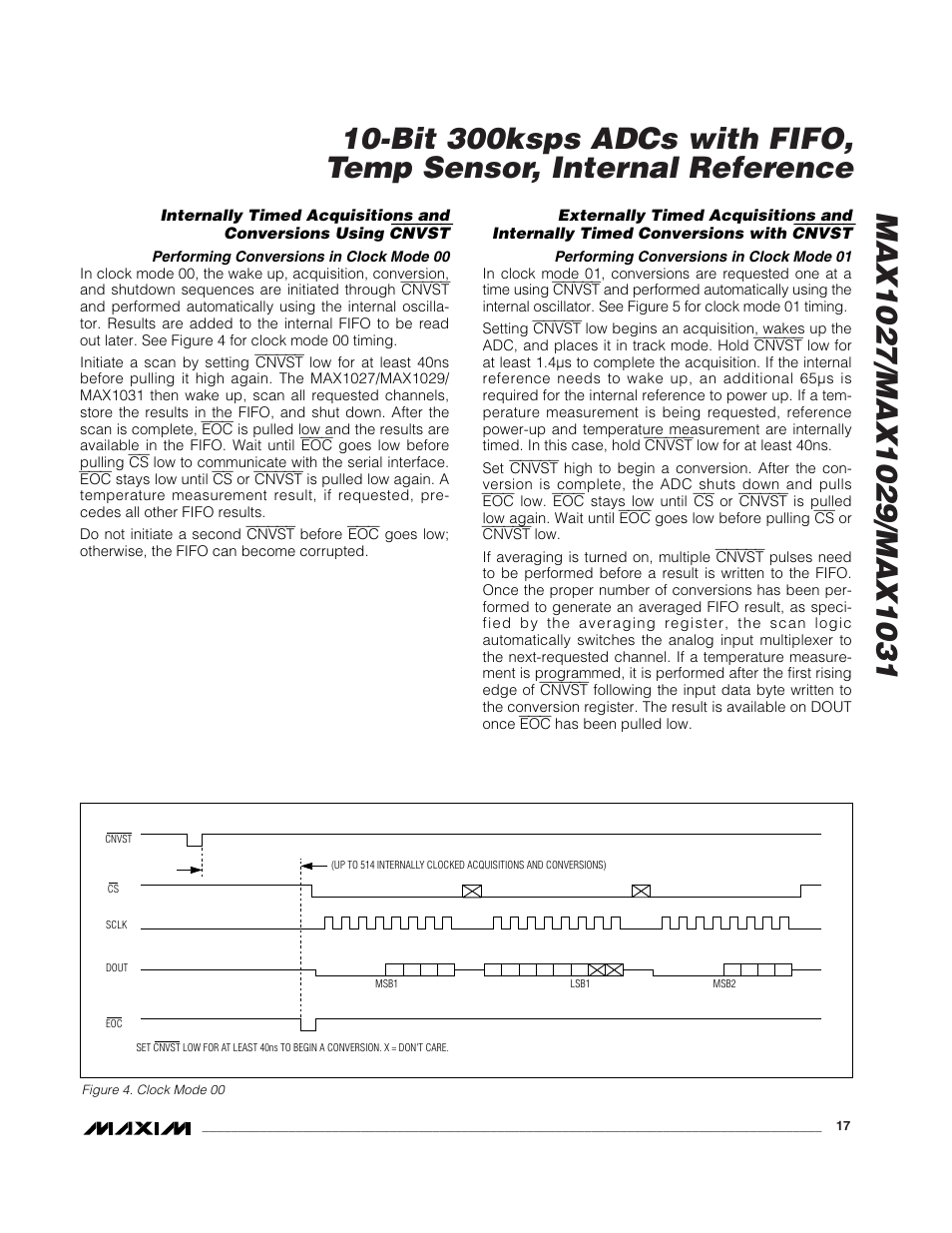 Rainbow Electronics MAX1031 User Manual | Page 17 / 24