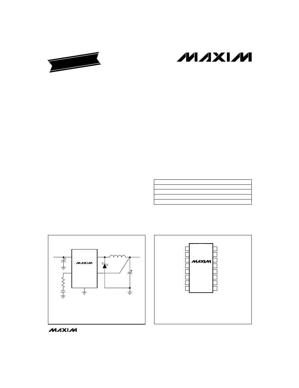 Rainbow Electronics MAX833 User Manual | 5 pages