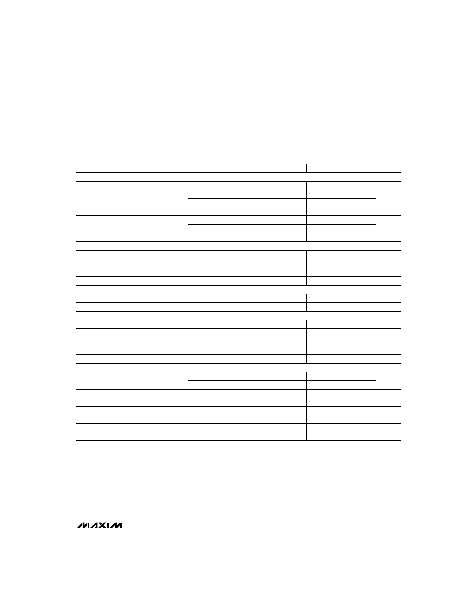 Electrical characteristics (continued) | Rainbow Electronics MAX513 User Manual | Page 3 / 16