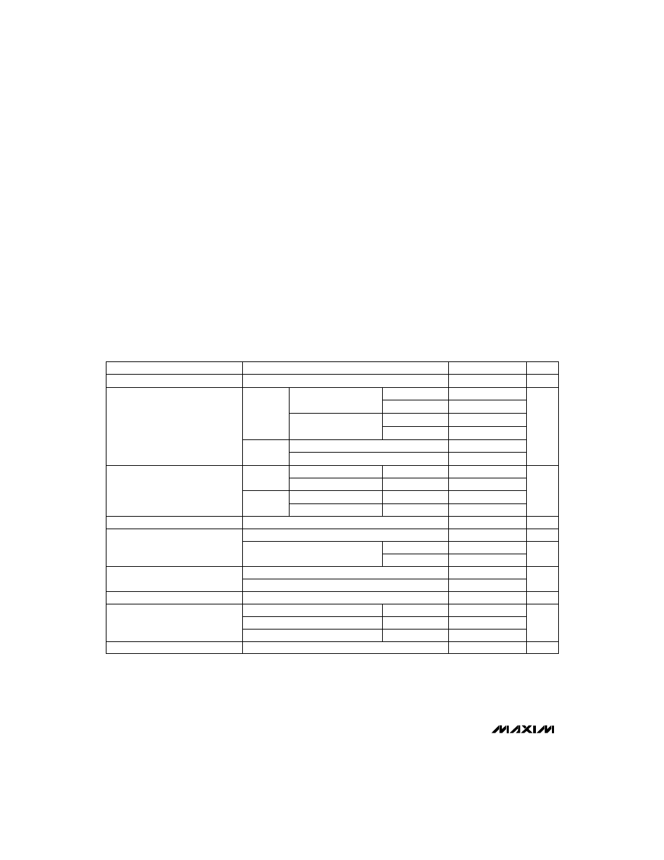 Electrical characteristics, Absolute maximum ratings | Rainbow Electronics MAX726 User Manual | Page 2 / 12