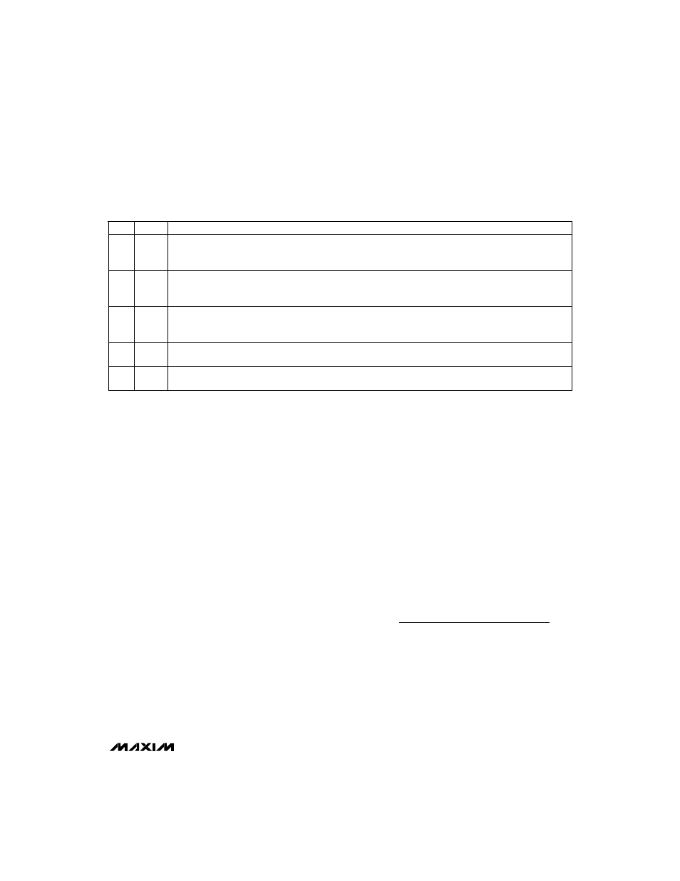 Pin description, Detailed description | Rainbow Electronics MAX726 User Manual | Page 5 / 12