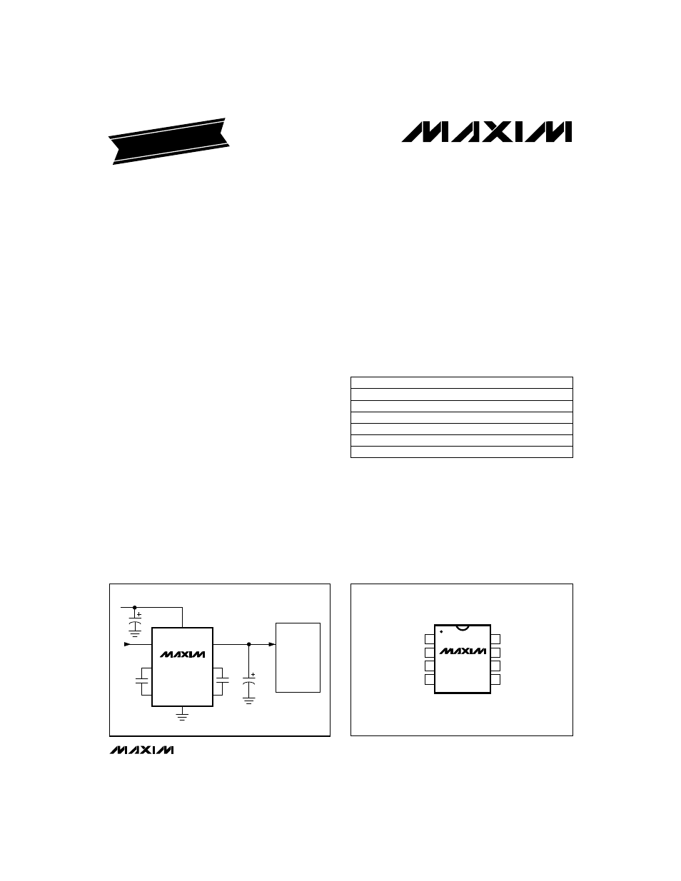 Rainbow Electronics MAX662A User Manual | 6 pages